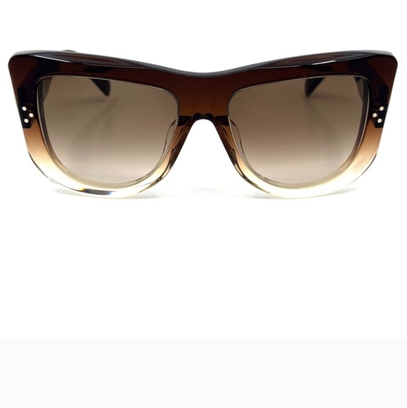 CELINE SUNGLASSES CL40157U 50F 57/18/140 Brown NEW! - Picture 3 of 8